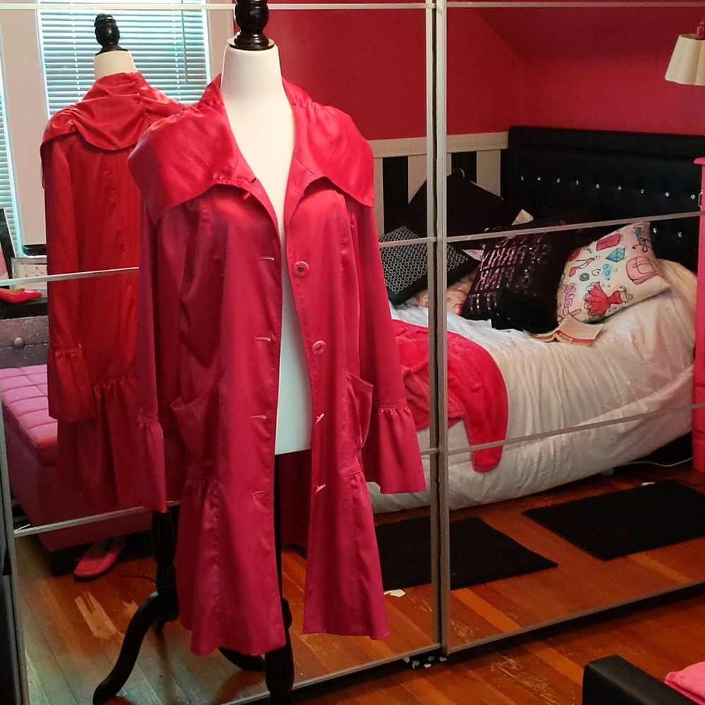Spanner fuschia coat